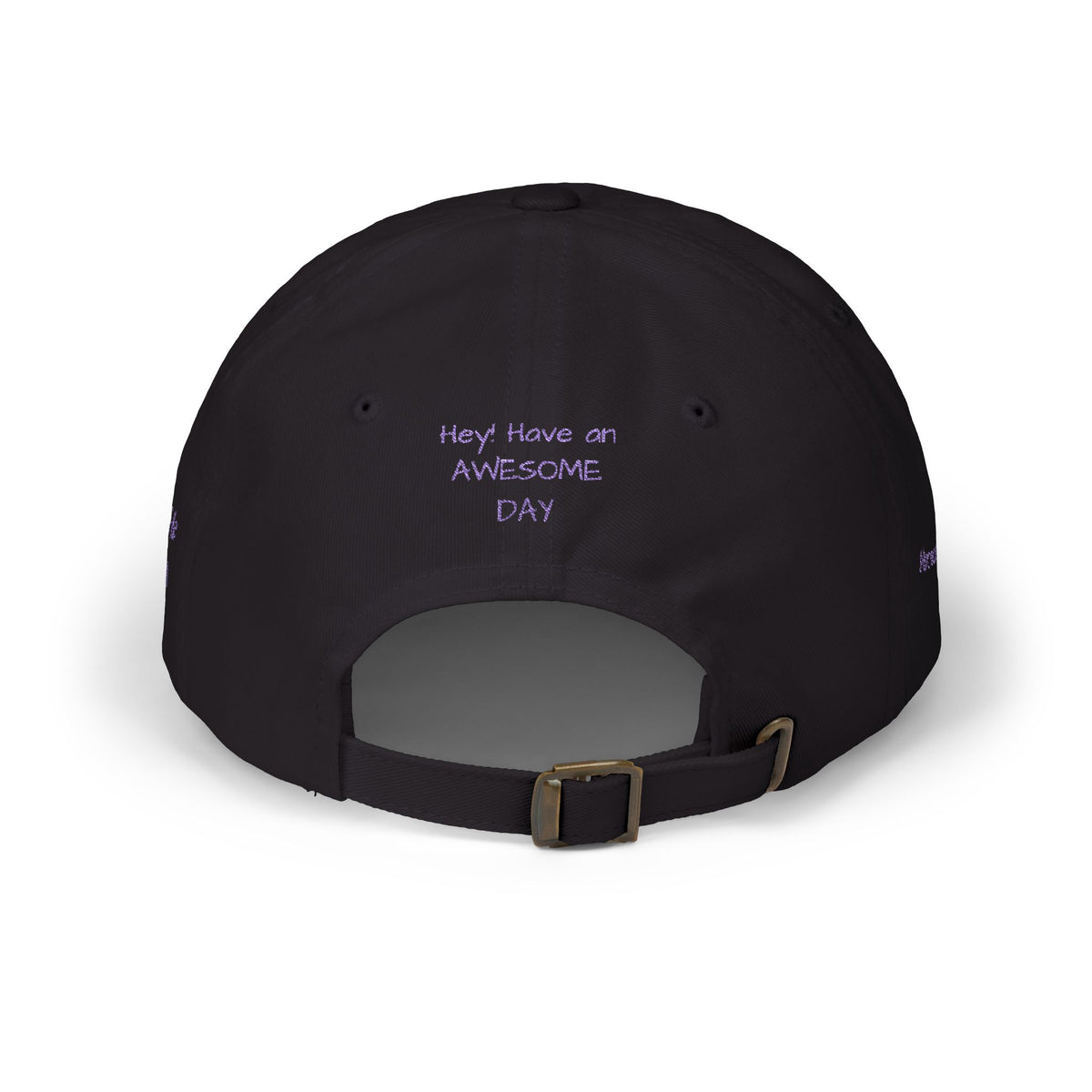 Baseball Cap — Purple Graffiti "DaFREQ" Embroidered Hat - DPG