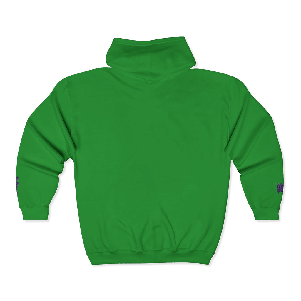 Zip Hoodie with embroidered DaFREQ Crest