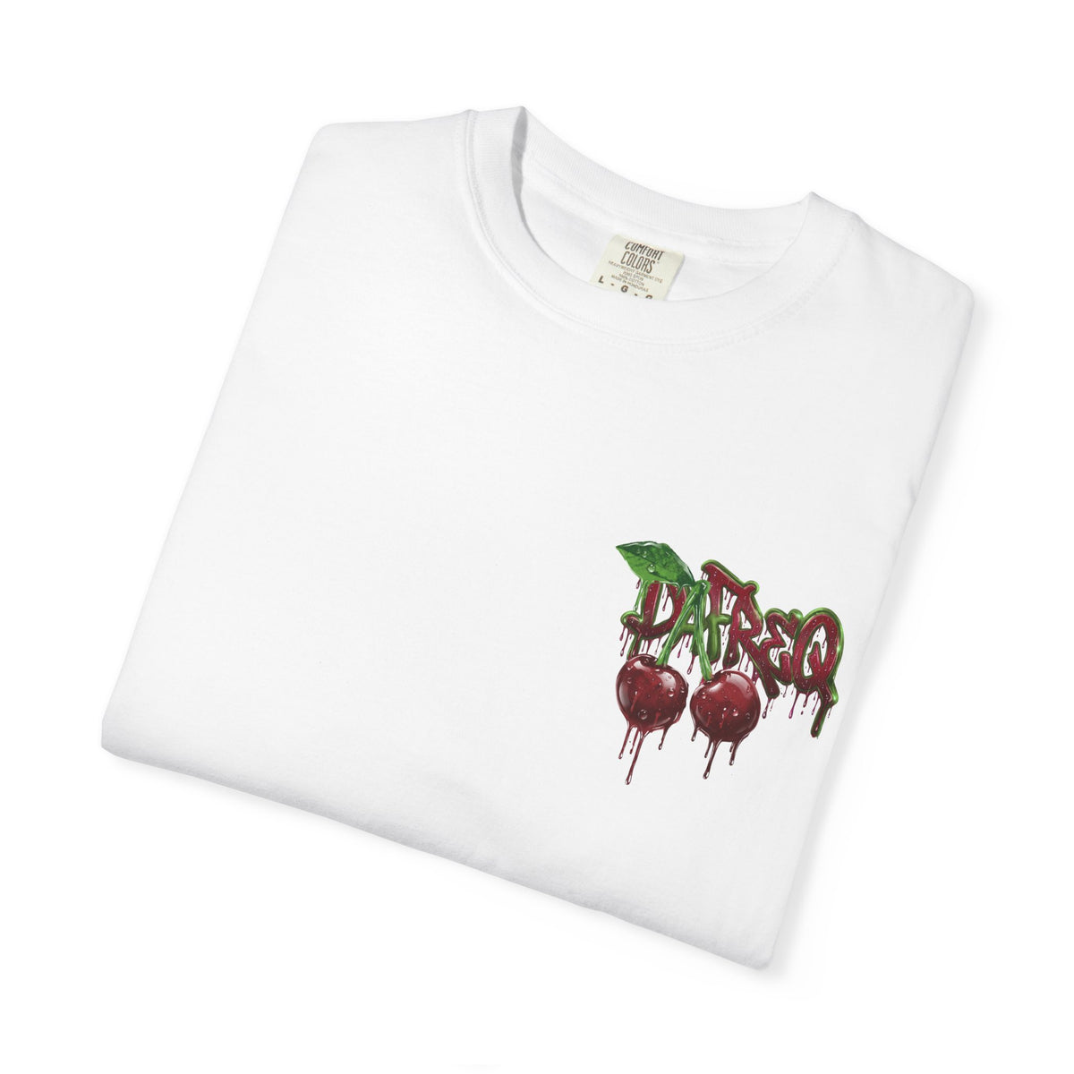 Dripping Cherry Graphic T-Shirt