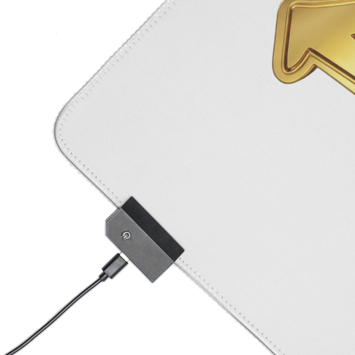 Gaming Mouse Pad GOLD Graffiti "DAFREQ" Extended Desk Mat for Studios