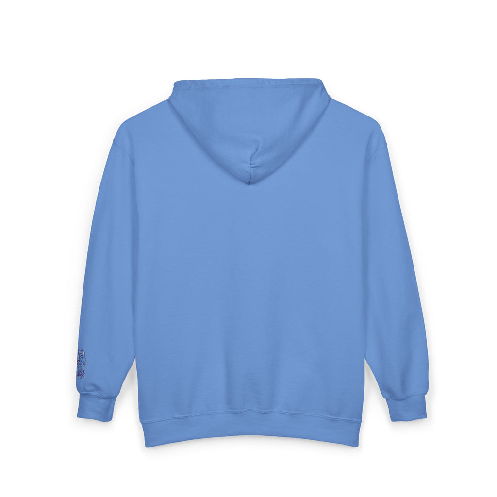 Zip Hoodie with Small DaFREQ Crest - Full-Zip Sweatshirt