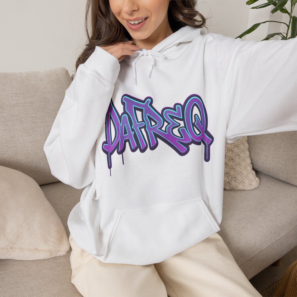 Graffiti 'DATREQ' Hoodie