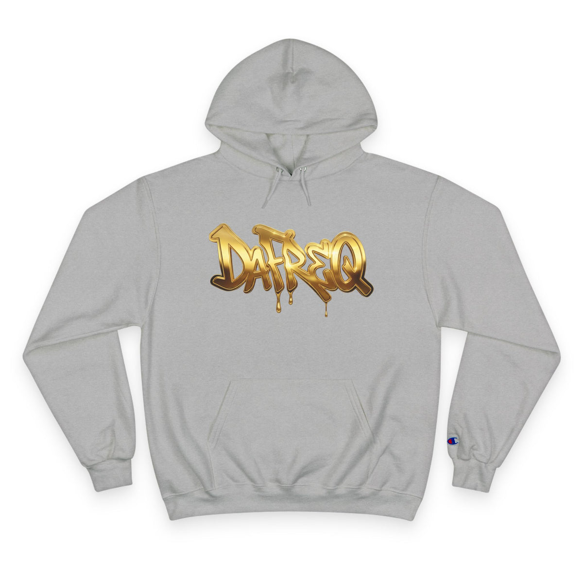 Gold "DAFREQ" Hoodie - MENS