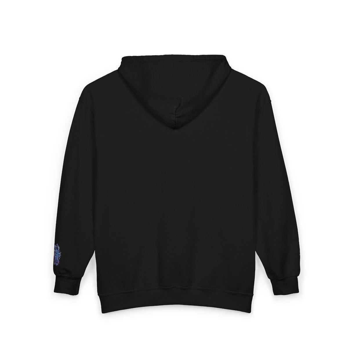 Zip Hoodie with Small DaFREQ Crest - Full-Zip Sweatshirt