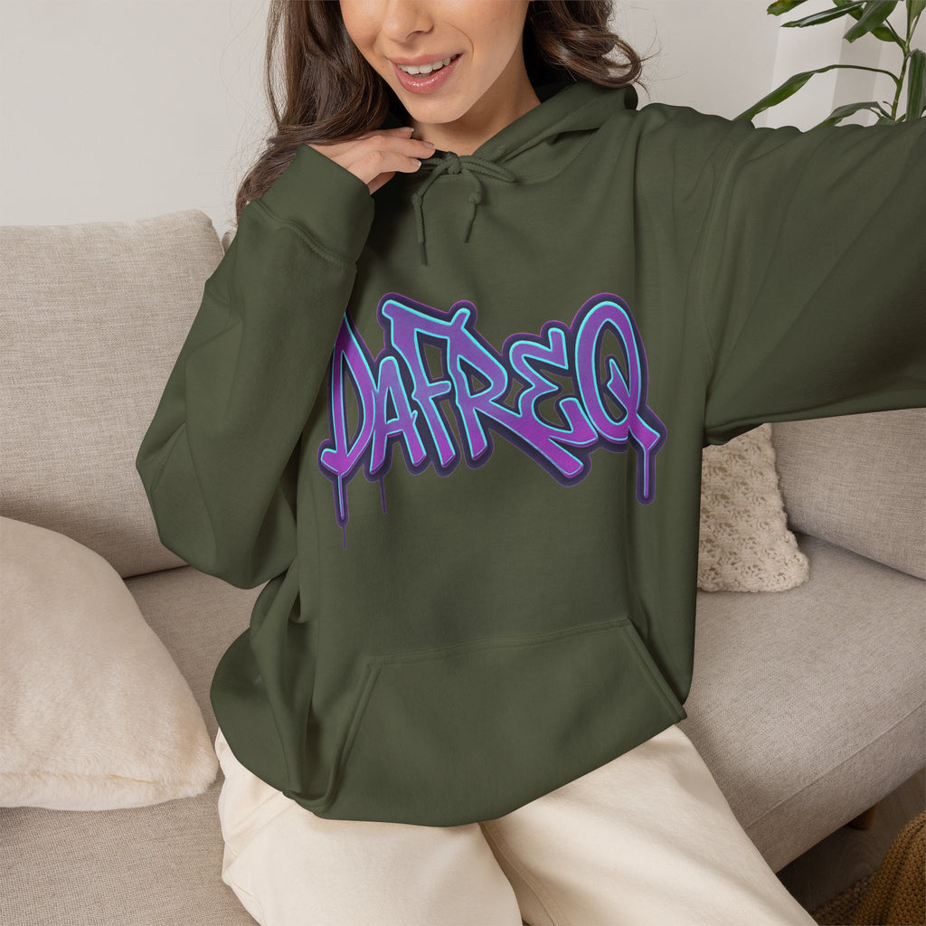 Graffiti 'DATREQ' Hoodie