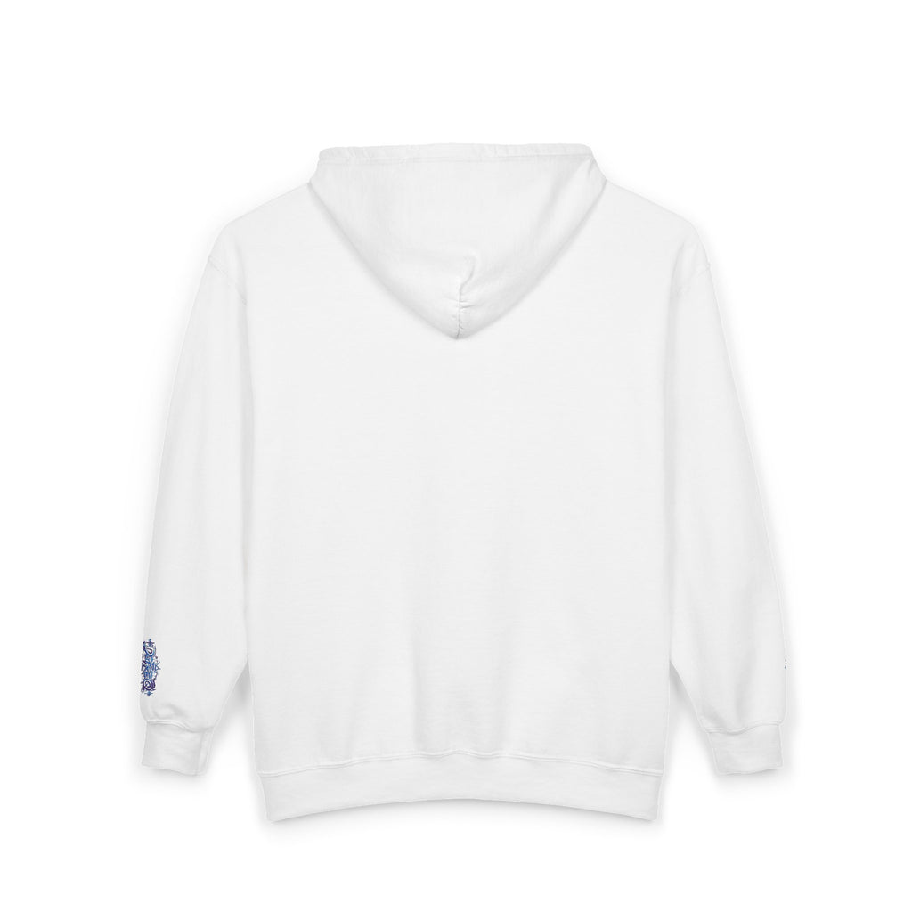 Zip Hoodie with Small DaFREQ Crest - Full-Zip Sweatshirt