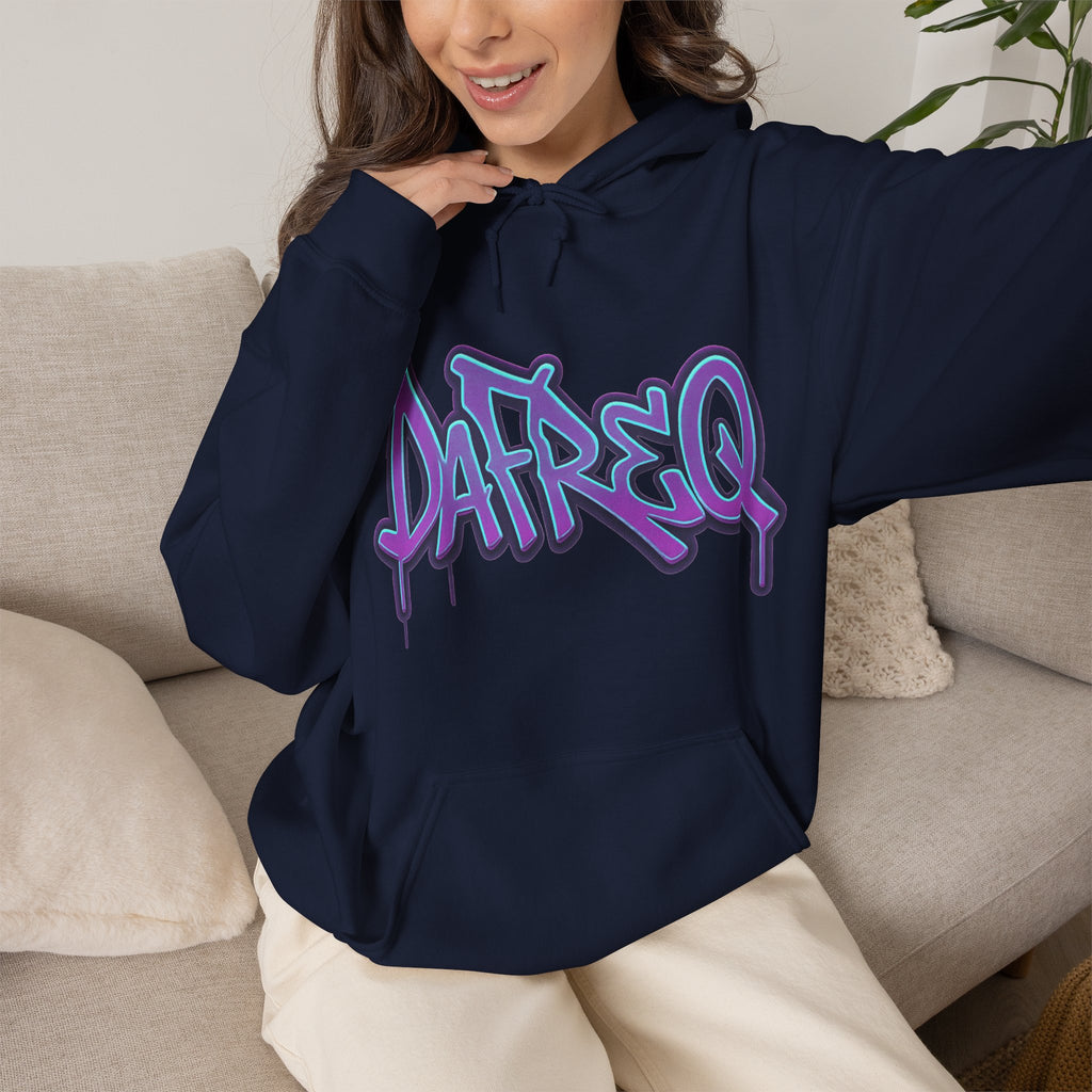 Graffiti 'DATREQ' Hoodie