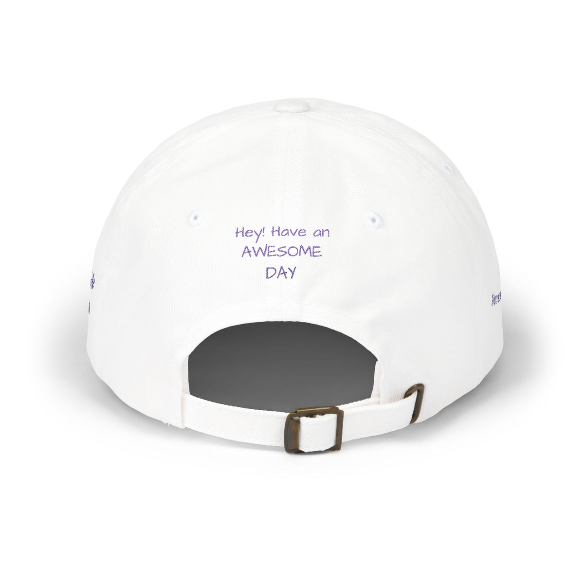 Baseball Cap — Purple Graffiti "DaFREQ" Embroidered Hat - DPG