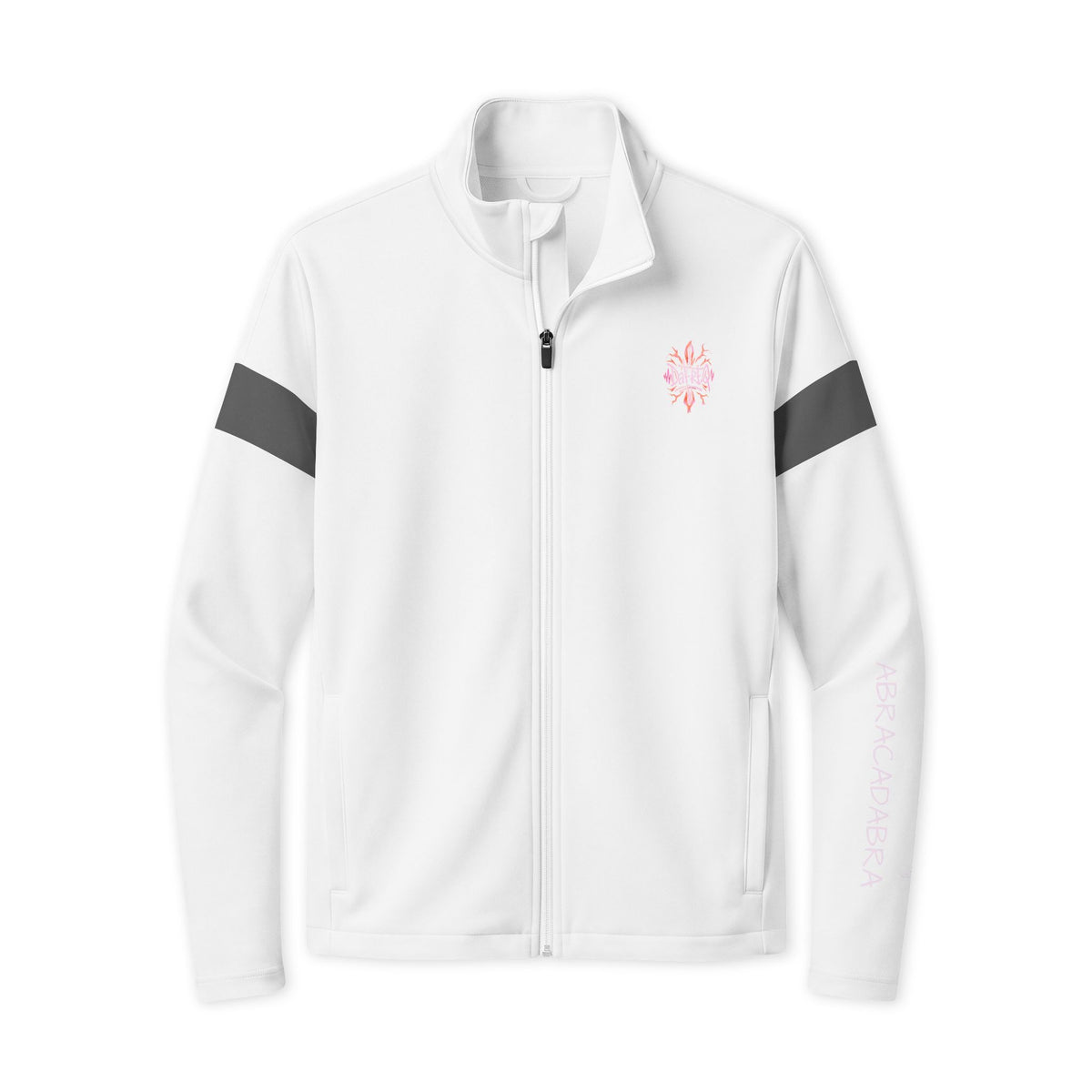 Travel Full‑Zip Jacket DPG Athletic Zip-Up with White Stripe & DaFREQ Graphic