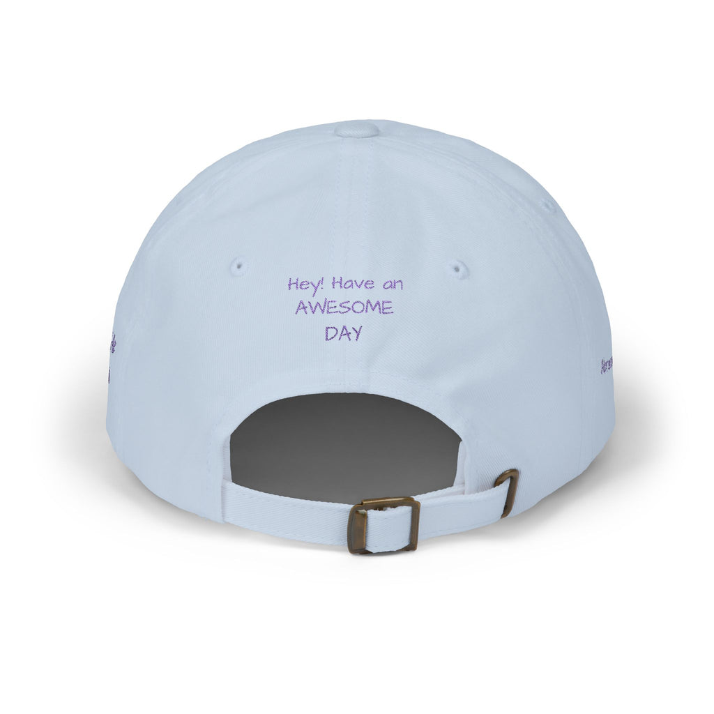 Baseball Cap — Purple Graffiti "DaFREQ" Embroidered Hat - DPG