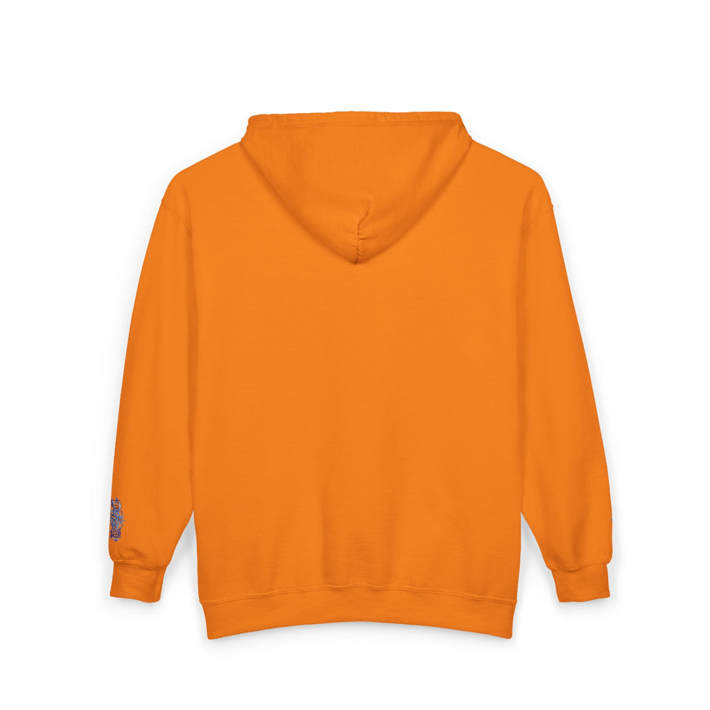 Zip Hoodie with Small DaFREQ Crest - Full-Zip Sweatshirt