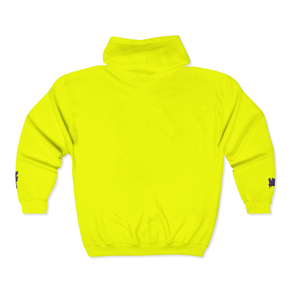 Zip Hoodie with embroidered DaFREQ Crest