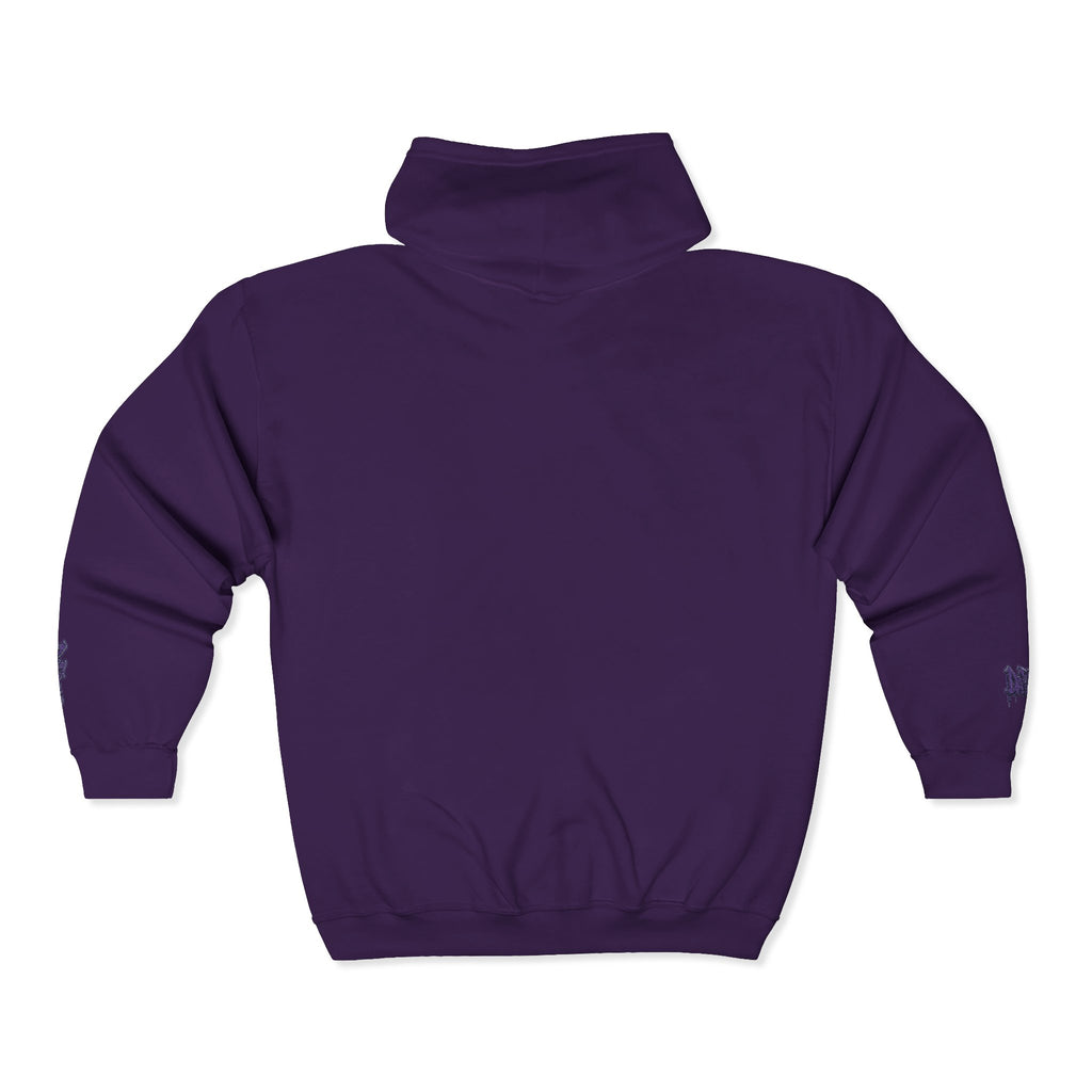 Zip Hoodie with embroidered DaFREQ Crest
