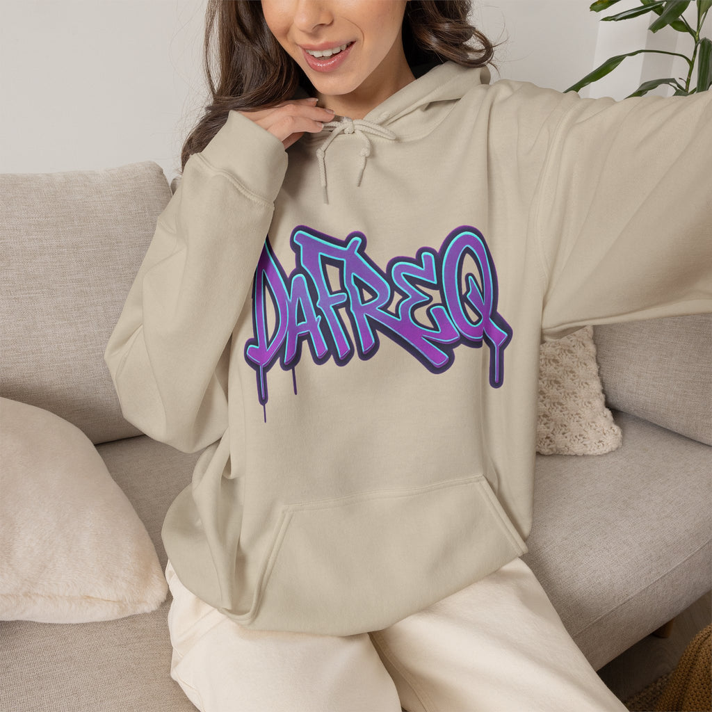 Graffiti 'DATREQ' Hoodie