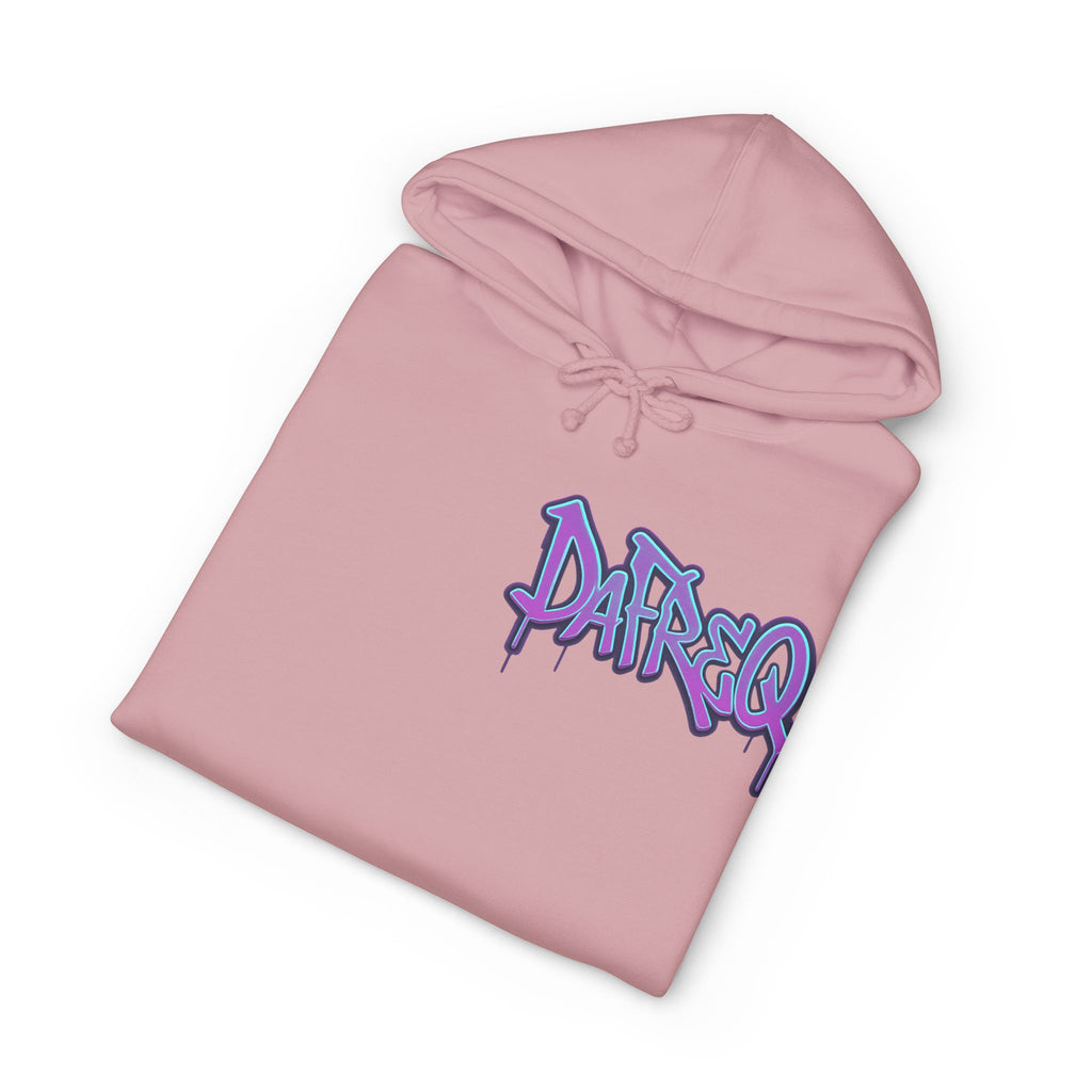 Blue DaFREQ Unisex Heavyweight Hooded Sweatshirt