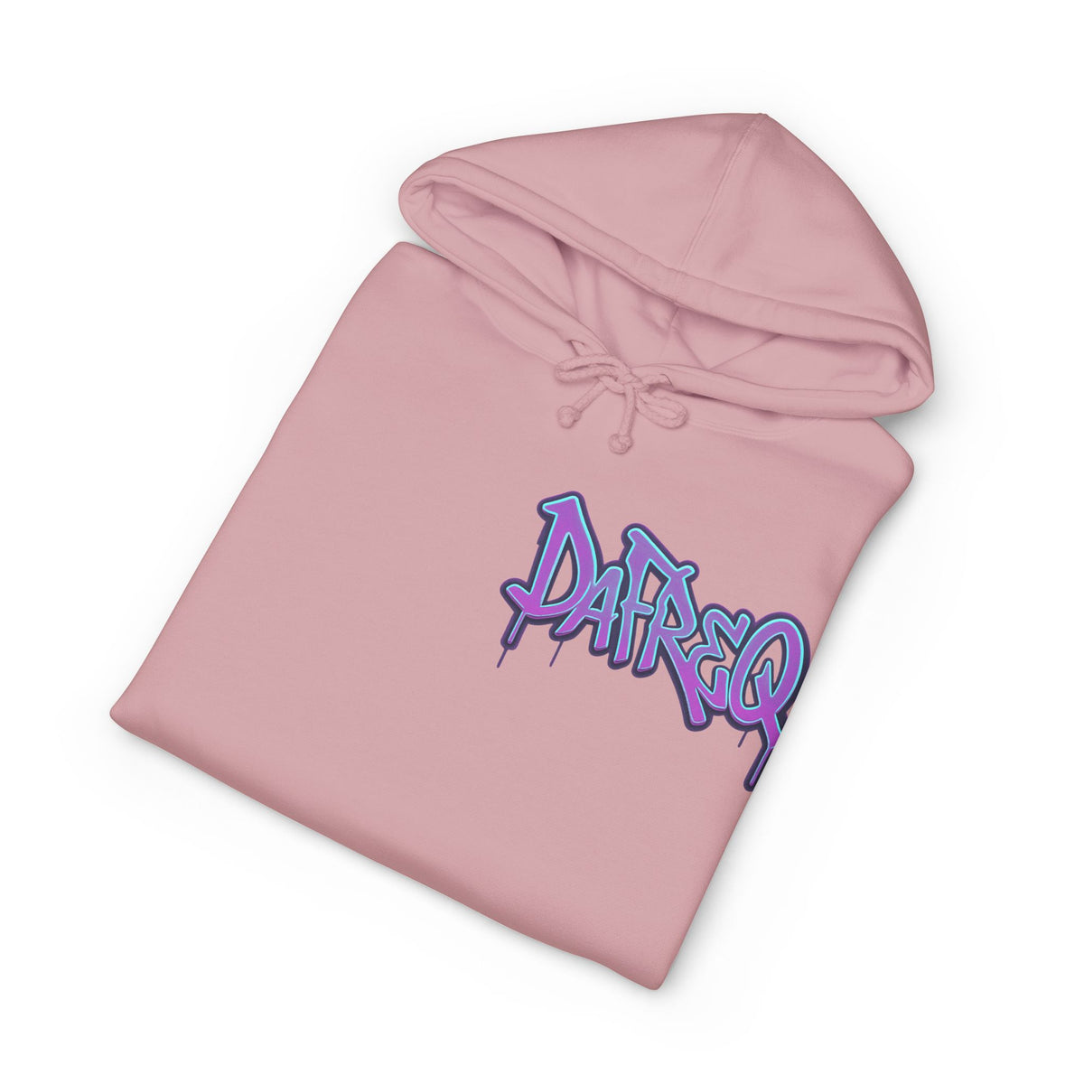 Blue DaFREQ Unisex Heavyweight Hooded Sweatshirt