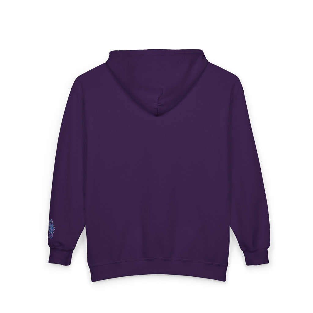 Zip Hoodie with Small DaFREQ Crest - Full-Zip Sweatshirt