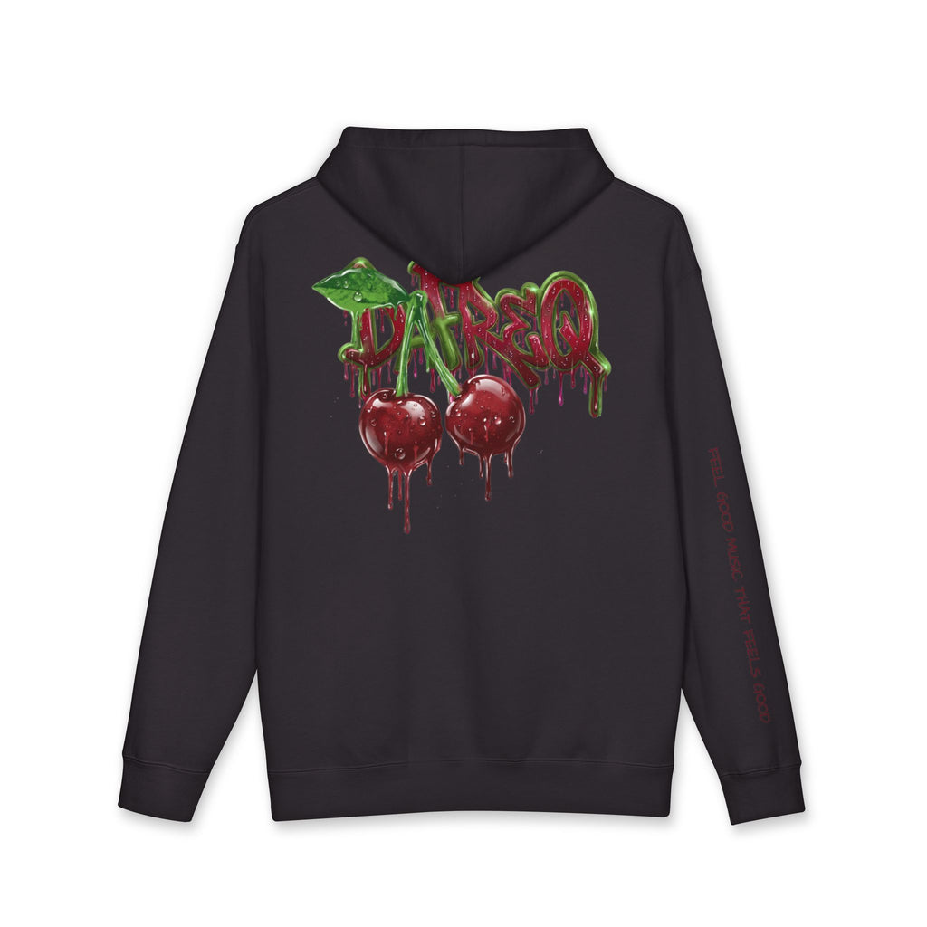 Dripping Cherries DaFREQ Graffiti Unisex Heavyweight Hooded Sweatshirt