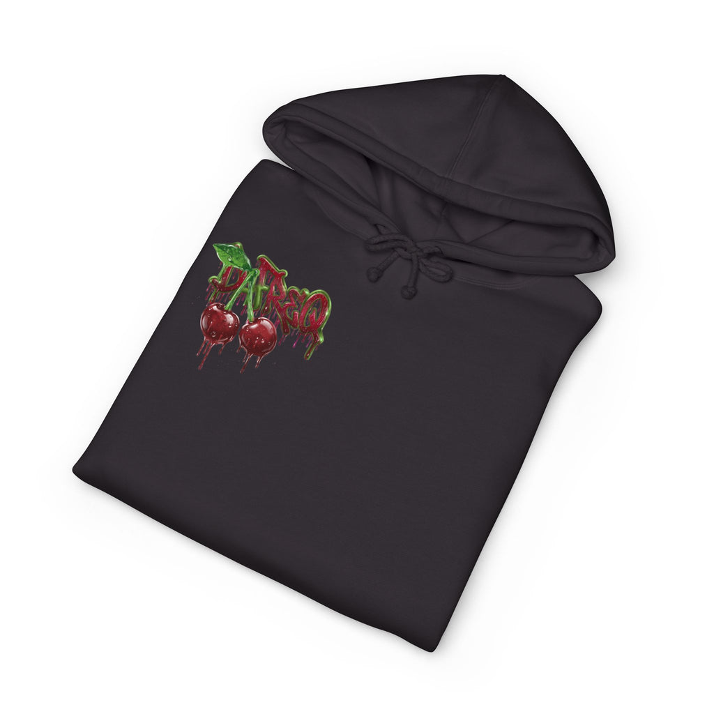 Dripping Cherries DaFREQ Graffiti Unisex Heavyweight Hooded Sweatshirt