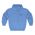 Zip Hoodie with Small DaFREQ Crest - Full-Zip Sweatshirt