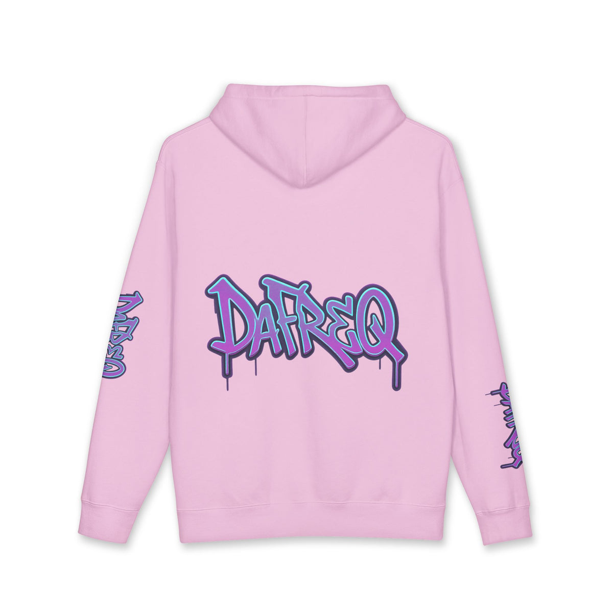 Blue DaFREQ Unisex Heavyweight Hooded Sweatshirt