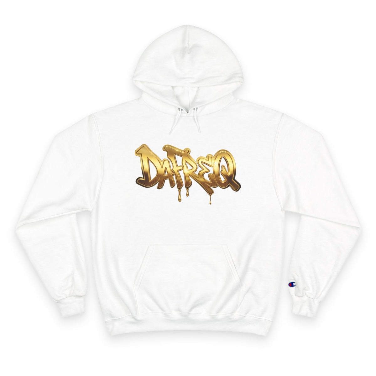 Gold "DAFREQ" Hoodie - MENS