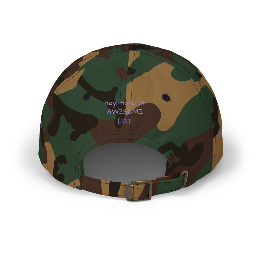 Baseball Cap — Purple Graffiti "DaFREQ" Embroidered Hat - DPG