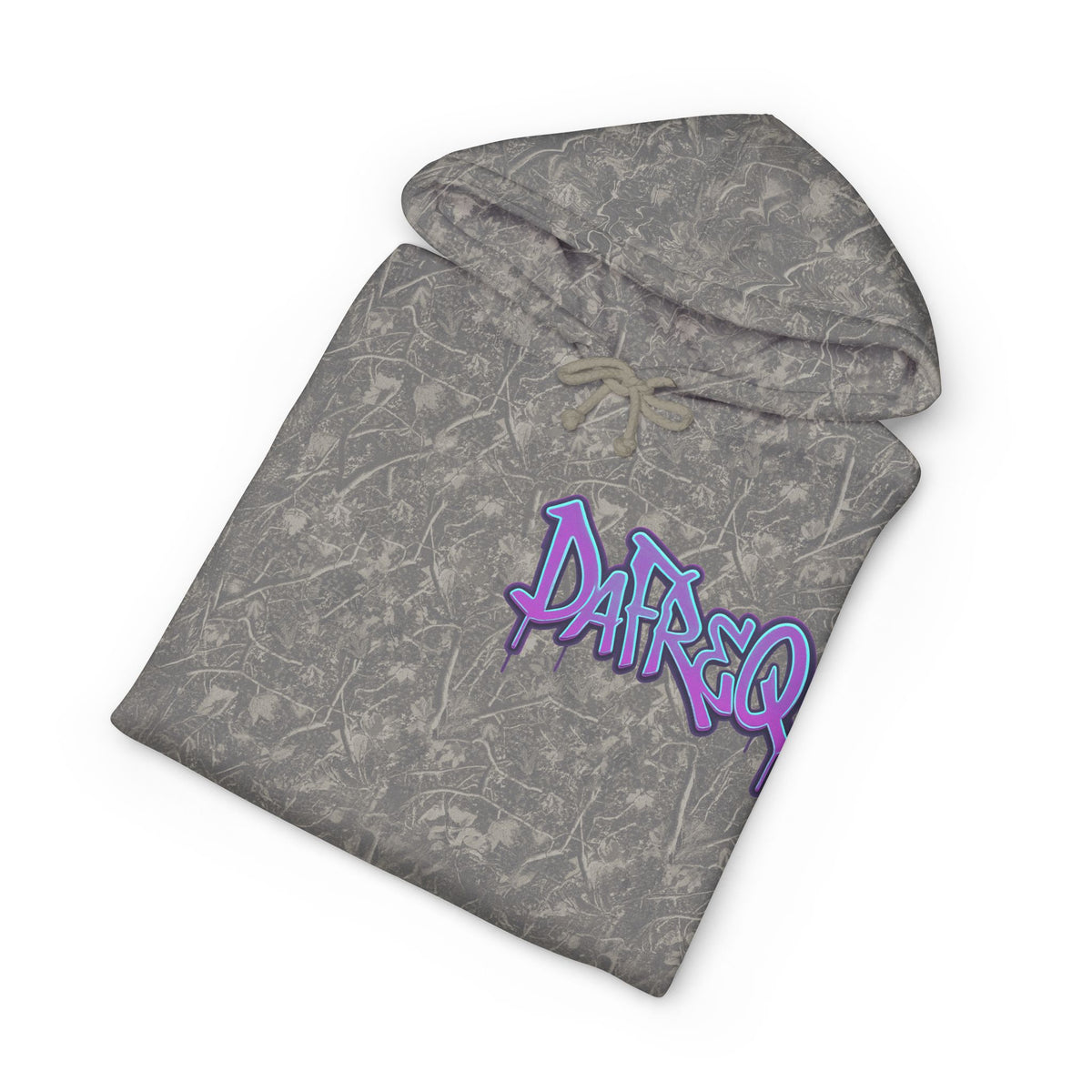 Blue DaFREQ Unisex Heavyweight Hooded Sweatshirt