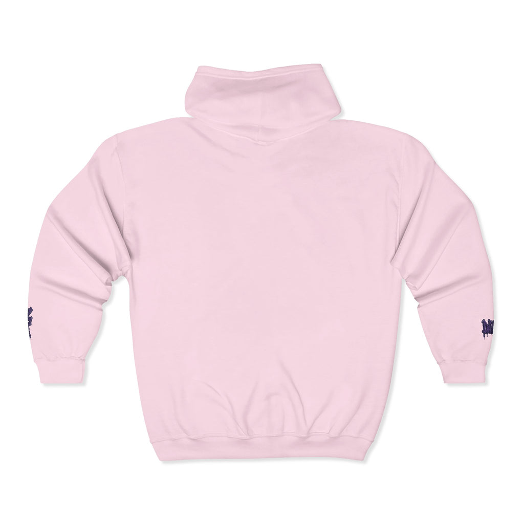 Zip Hoodie with embroidered DaFREQ Crest