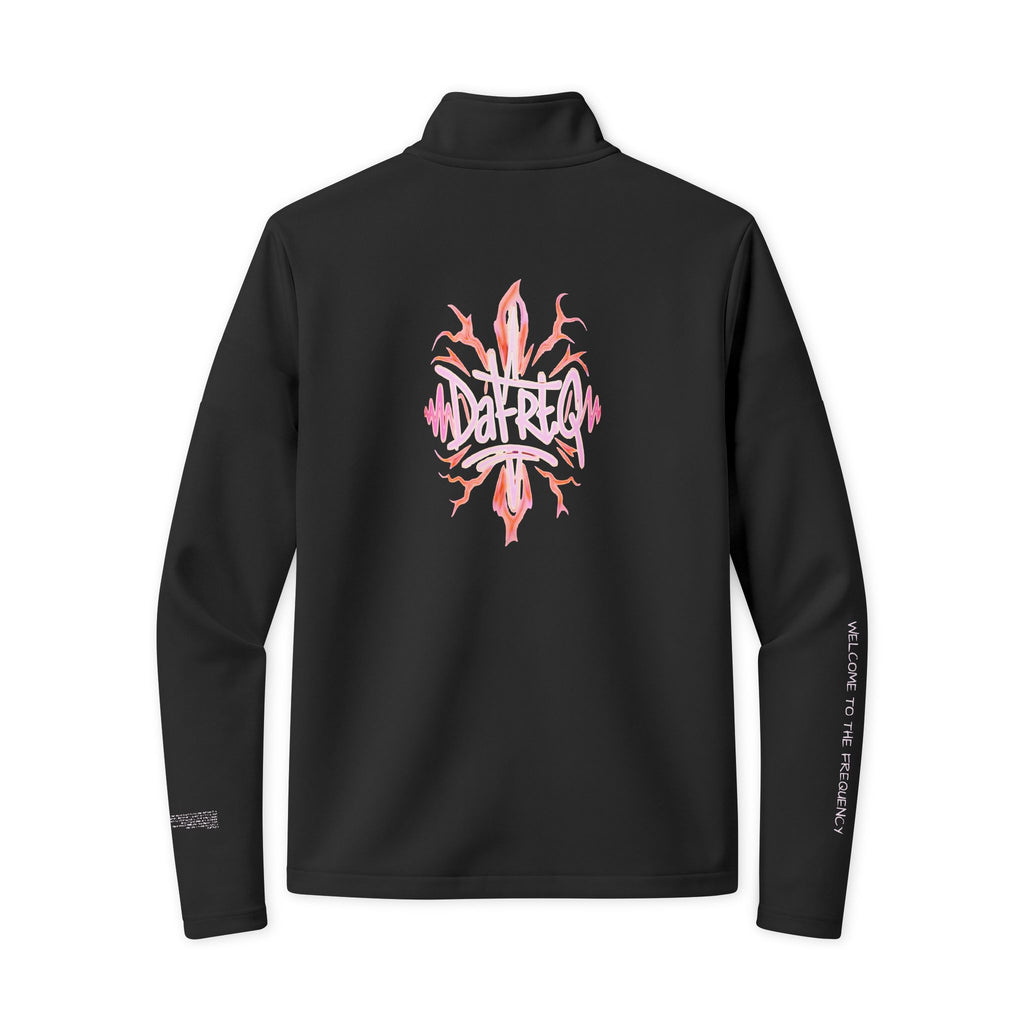 Travel Full‑Zip Jacket DPG Athletic Zip-Up with White Stripe & DaFREQ Graphic