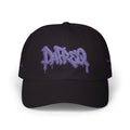 Baseball Cap — Purple Graffiti "DaFREQ" Embroidered Hat - DPG