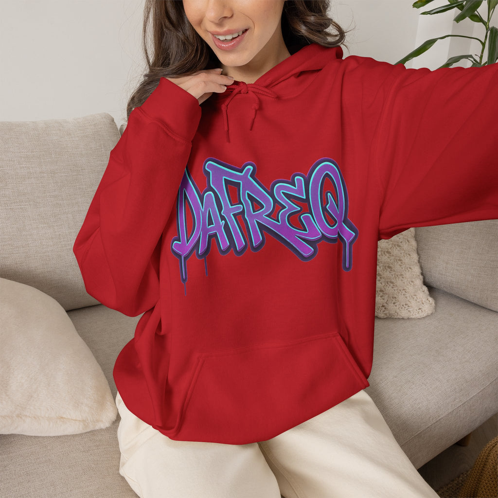 Graffiti 'DATREQ' Hoodie