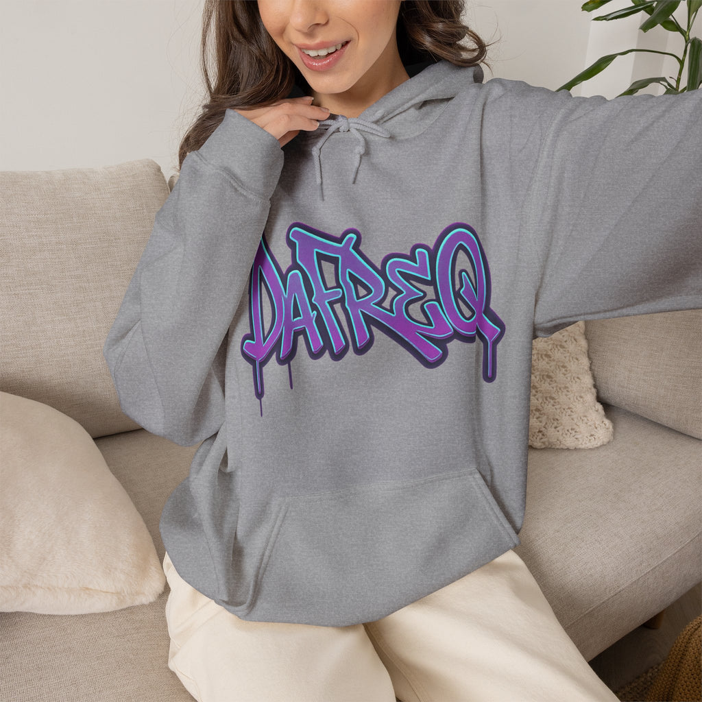 Graffiti 'DATREQ' Hoodie