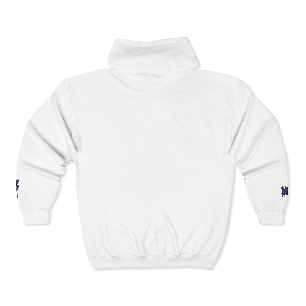 Zip Hoodie with embroidered DaFREQ Crest