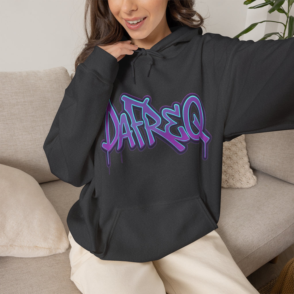 Graffiti 'DATREQ' Hoodie