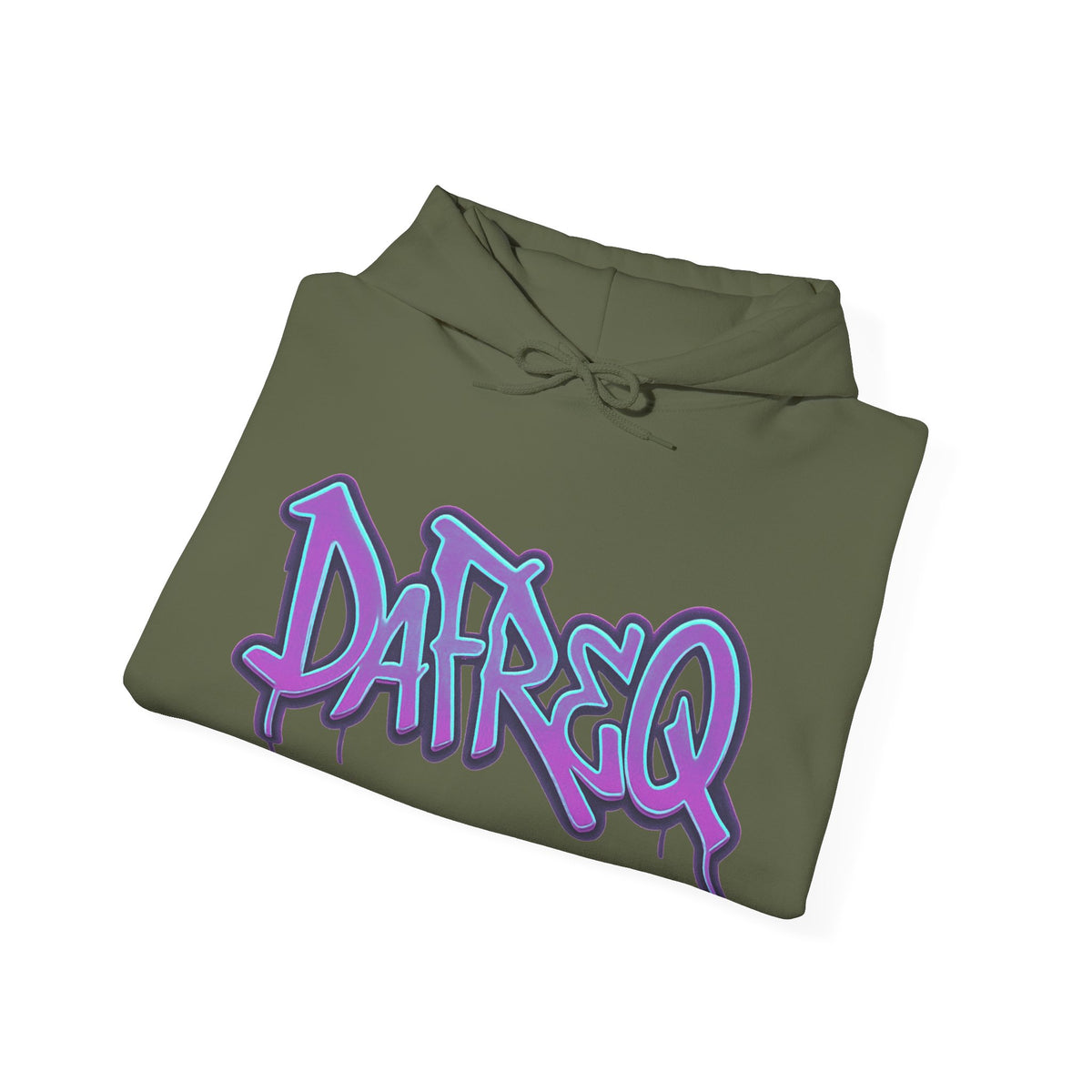 Graffiti 'DATREQ' Hoodie