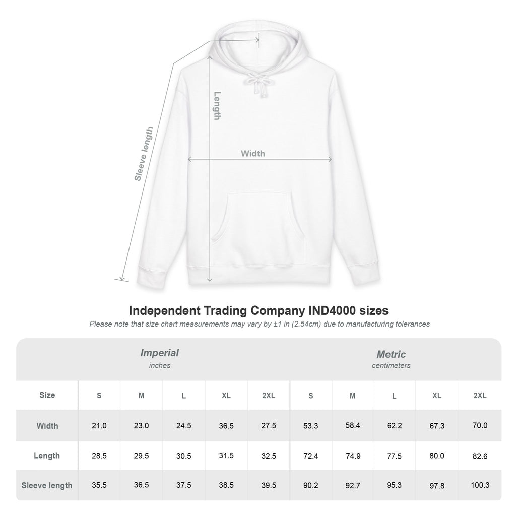 Dripping Cherries DaFREQ Graffiti Unisex Heavyweight Hooded Sweatshirt