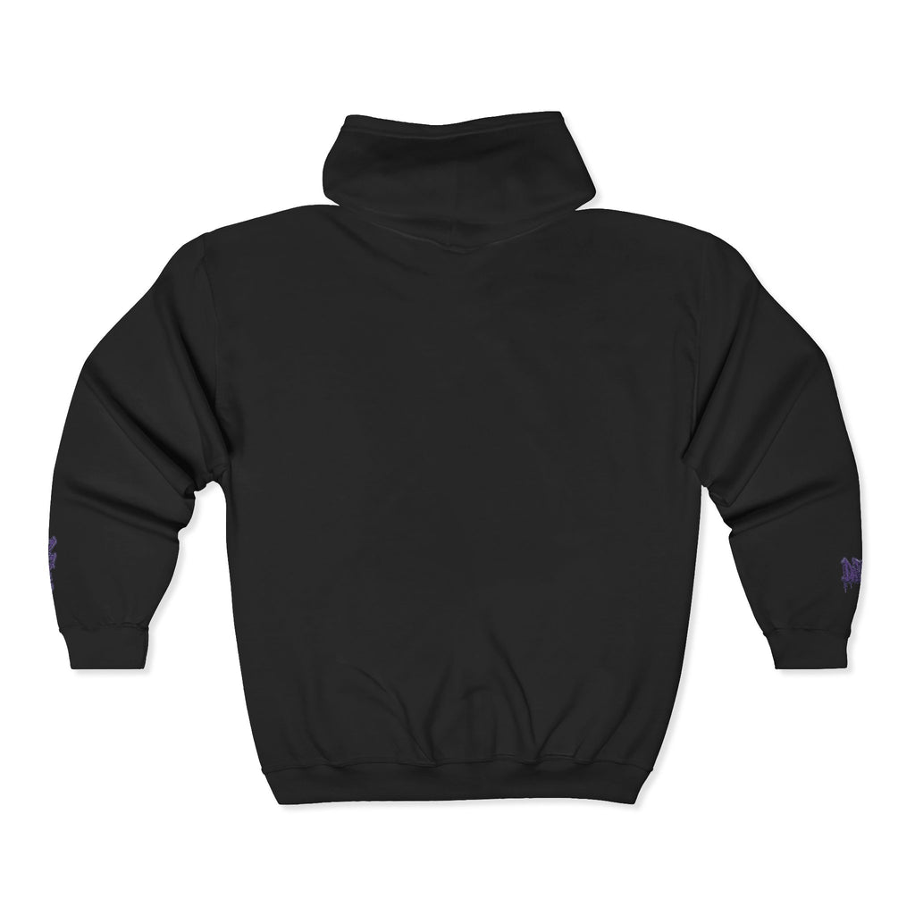 Zip Hoodie with embroidered DaFREQ Crest
