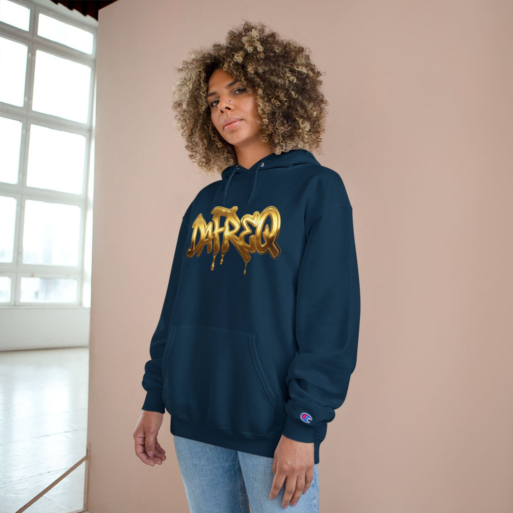 Gold "DAFREQ" Hoodie - MENS