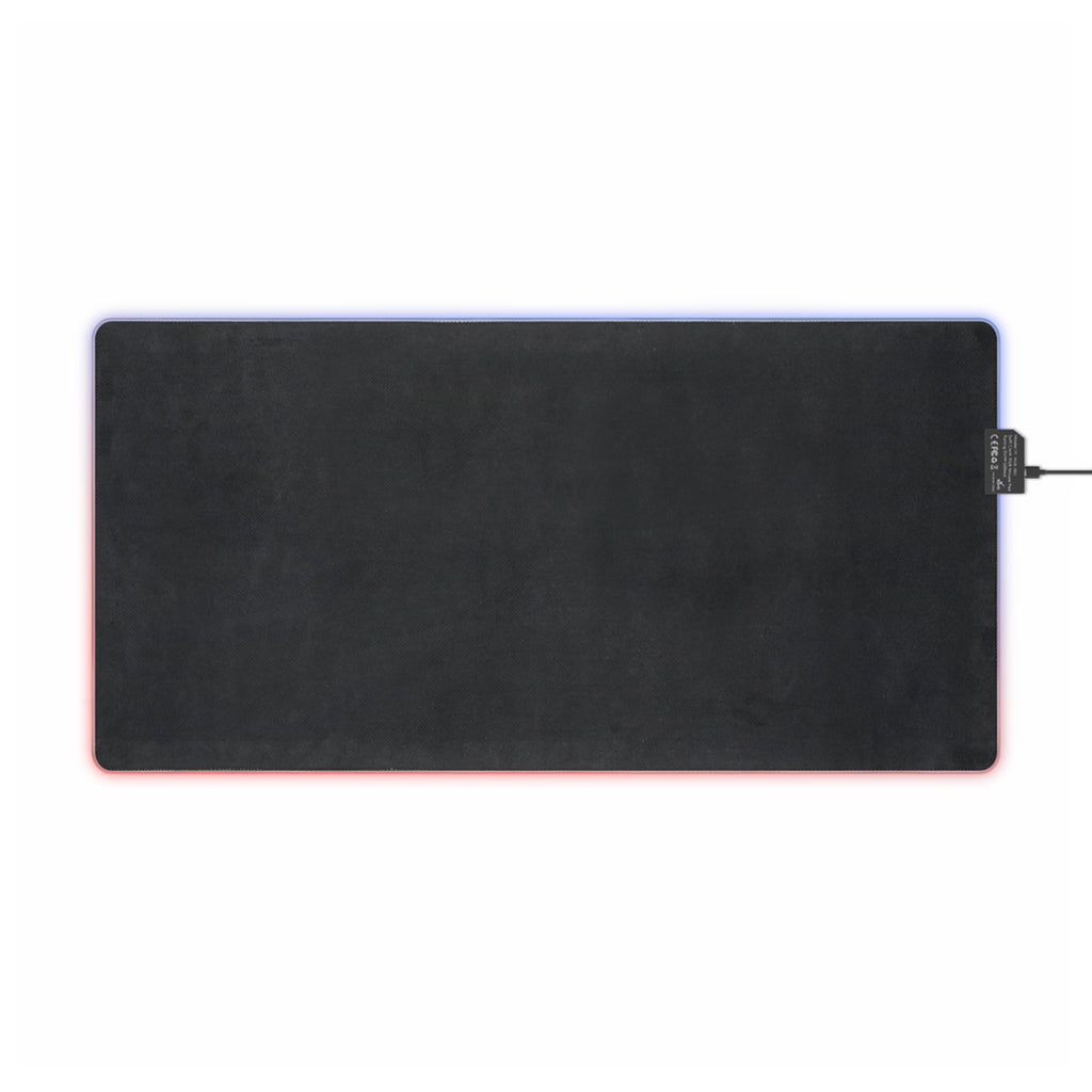 LED Gaming Mouse Pad Graffiti "DAFREQ" Extended Desk Mat for Studios