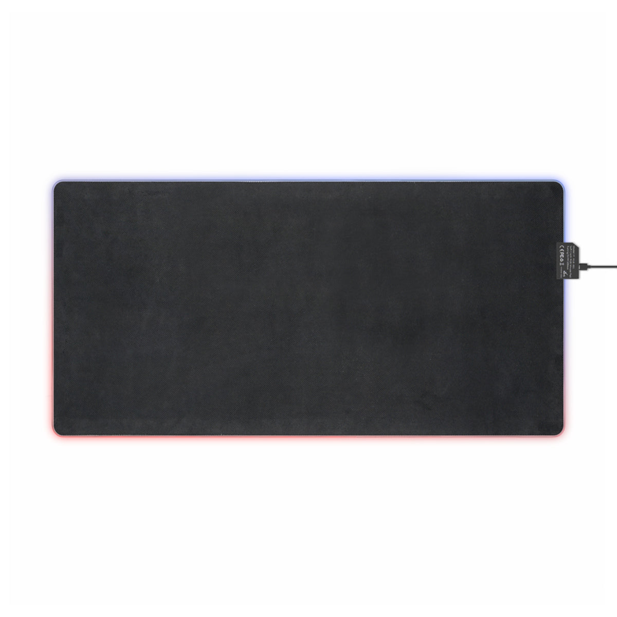 LED Gaming Mouse Pad Graffiti "DAFREQ" Extended Desk Mat for Studios