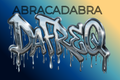 Silver Blue Abracadabra DaFREQ Digital Poster & Wallpaper Download